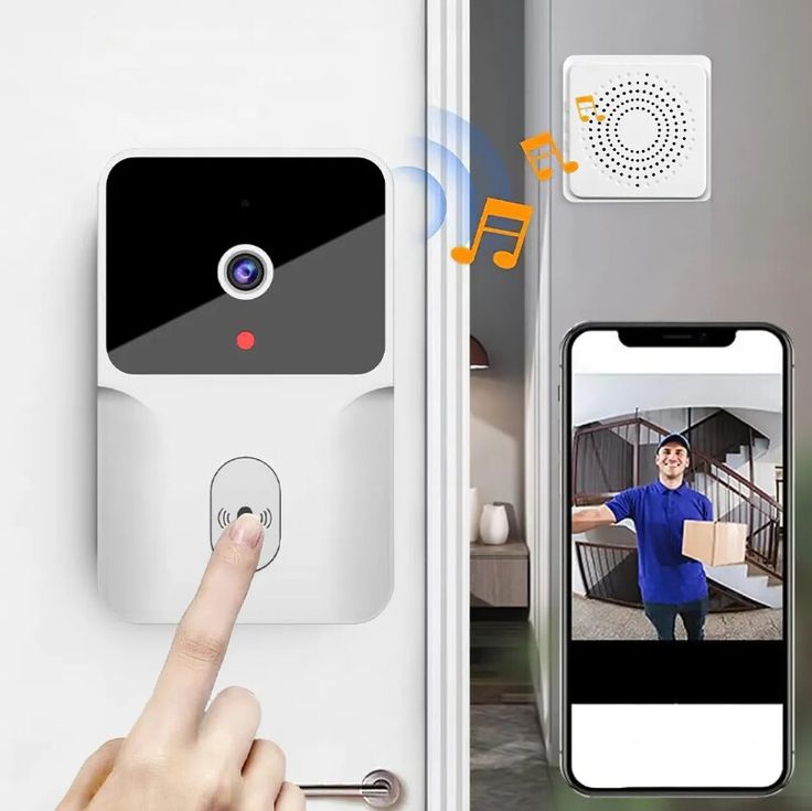 Timbre inalámbrico con cámara